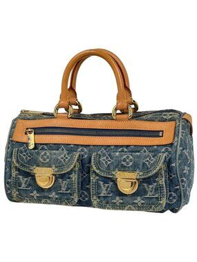 Louis Vuitton Neo Speedy Boston Bag Monogram Denim Blue